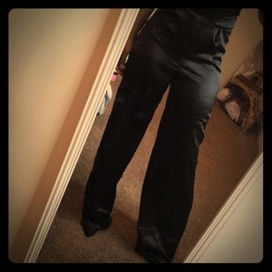 Satin Wide Legs Trousers EU 10- US6